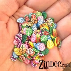 Alternative view of Leaves Polymer Clay