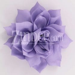 Light Lavender Fabric Flower (3.5")