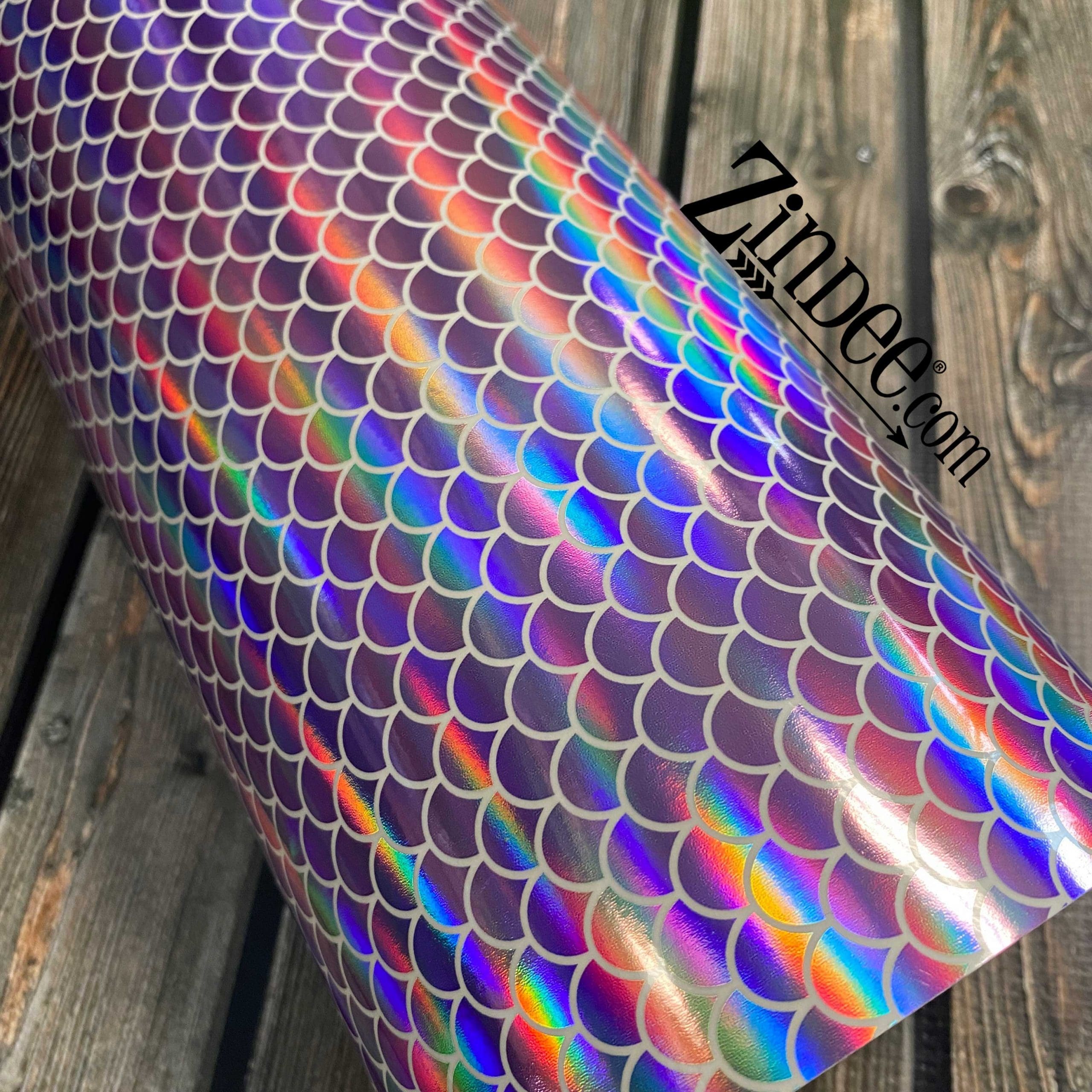 Lilac Mermaid Holographic Adhesive - Image 2