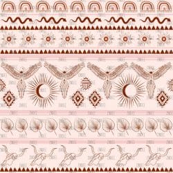Native American Pink seamless (vinyl)