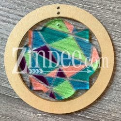Circle Open Ornament 4" - Image 8