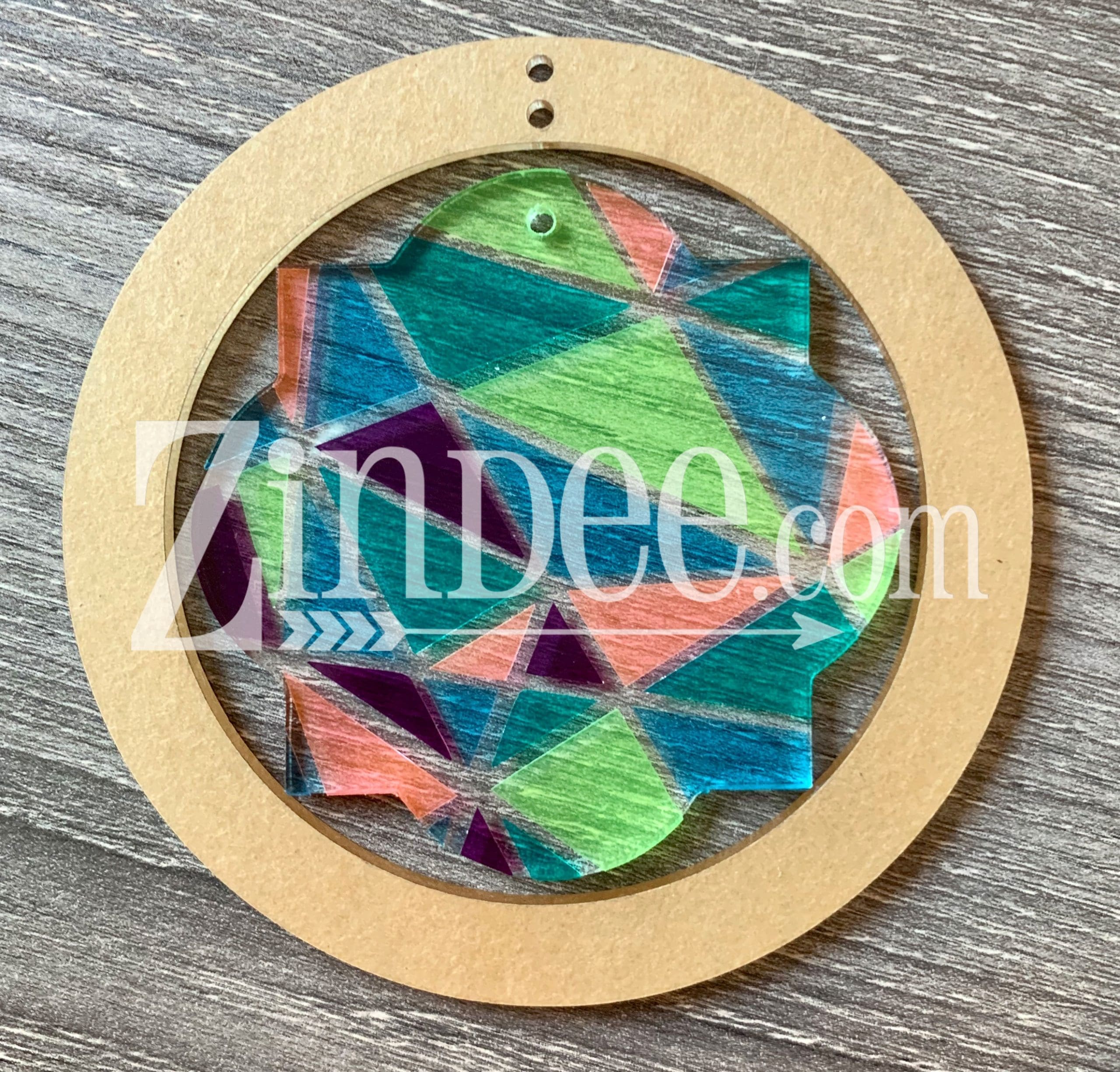 Circle Open Ornament 4" - Image 8