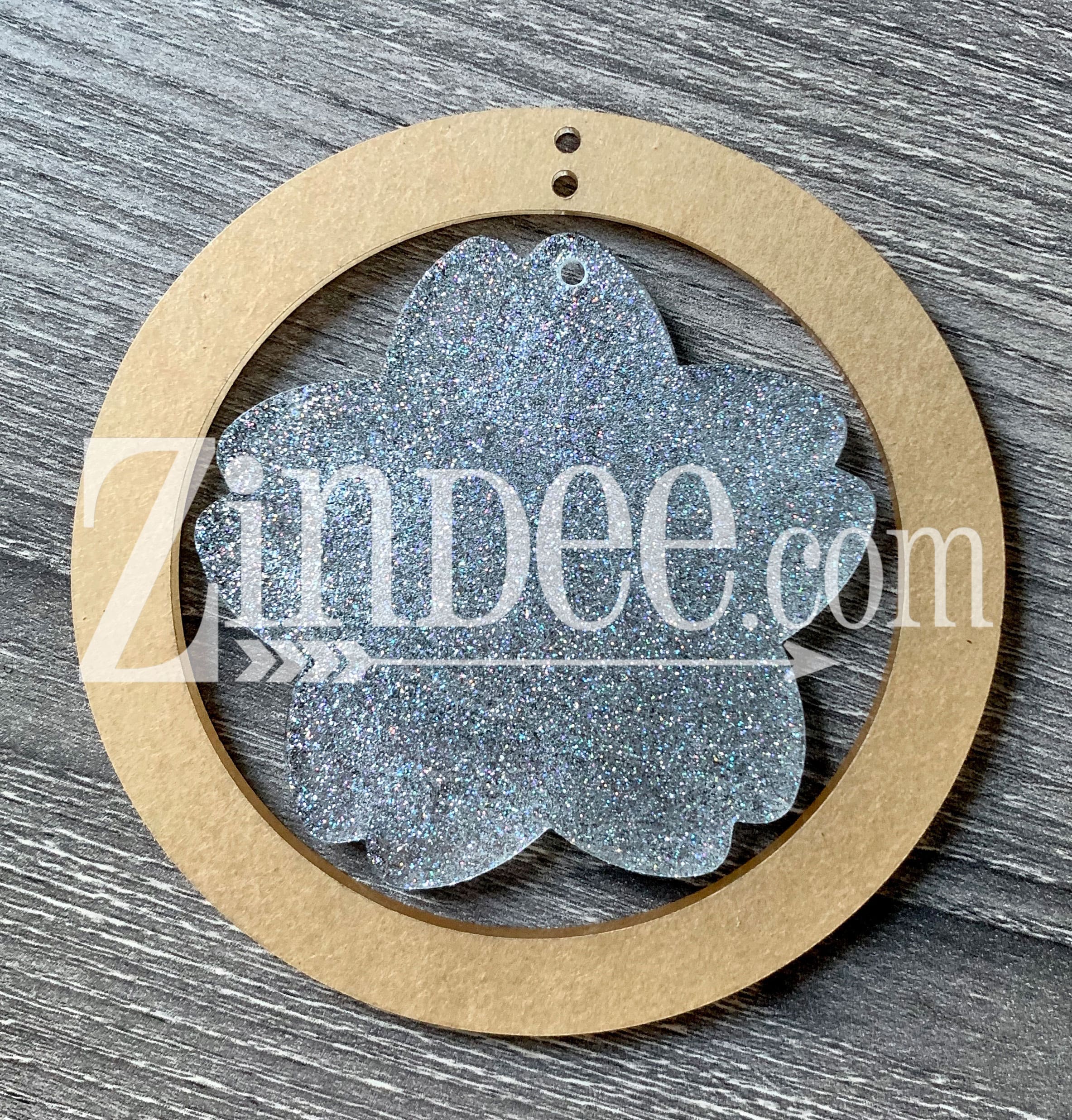 Circle Open Ornament 4" - Image 9