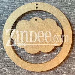 Circle Open Ornament 4" - Image 5