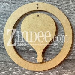 Circle Open Ornament 4" - Image 6