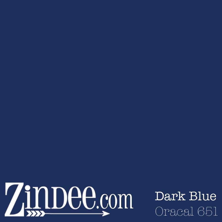 Oracal 651 - Dark Blue
