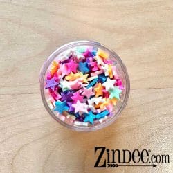 Pastel Stars Polymer Clay