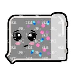 Pill Counting Tray – Acrylic Badge Reel Blank (2") No Hole | Optional Sticker or UV DTF