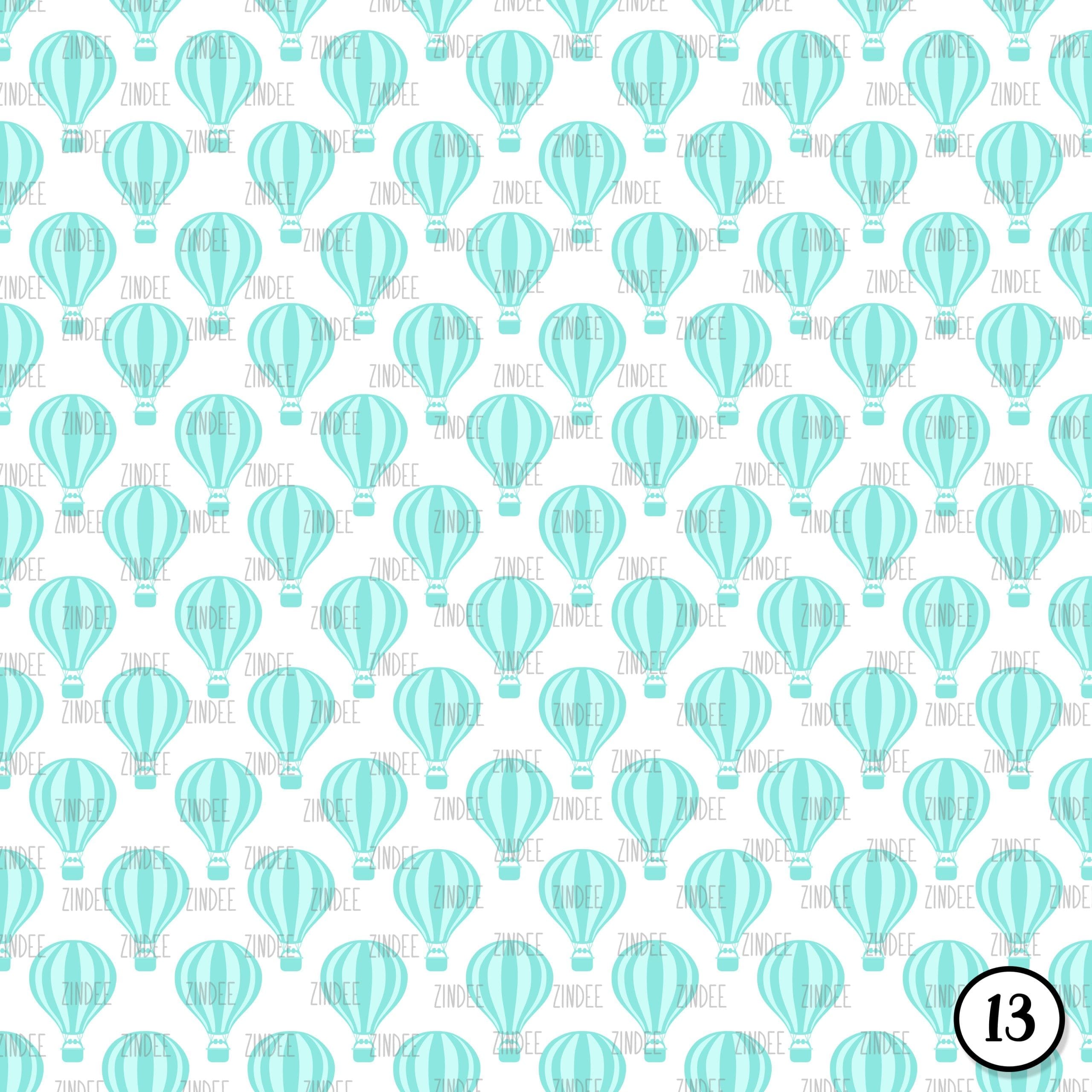 Pink & Blue Air Balloon (vinyl) - Image 14