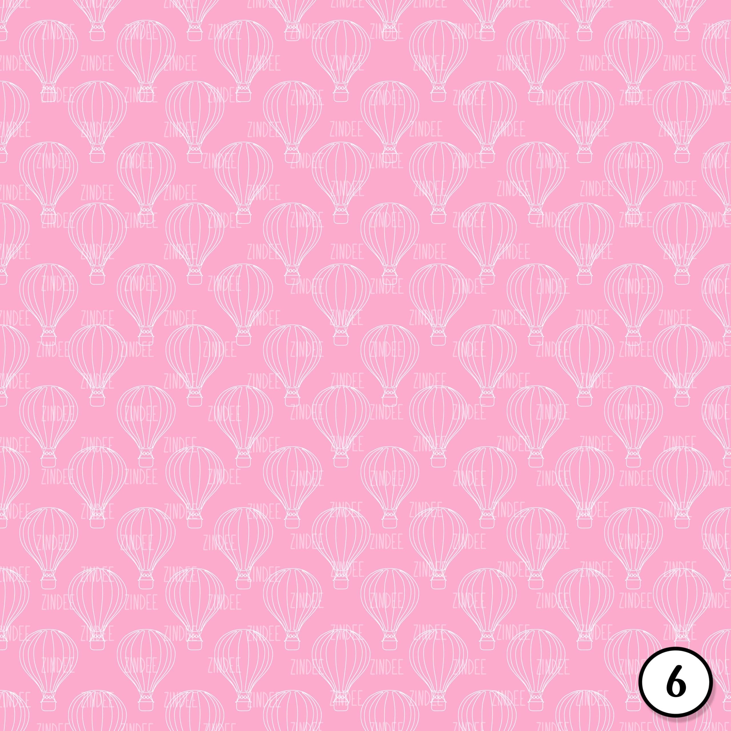 Pink & Blue Air Balloon (vinyl) - Image 7