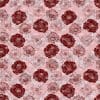 Pink Floral Glitter Chevron (vinyl)
