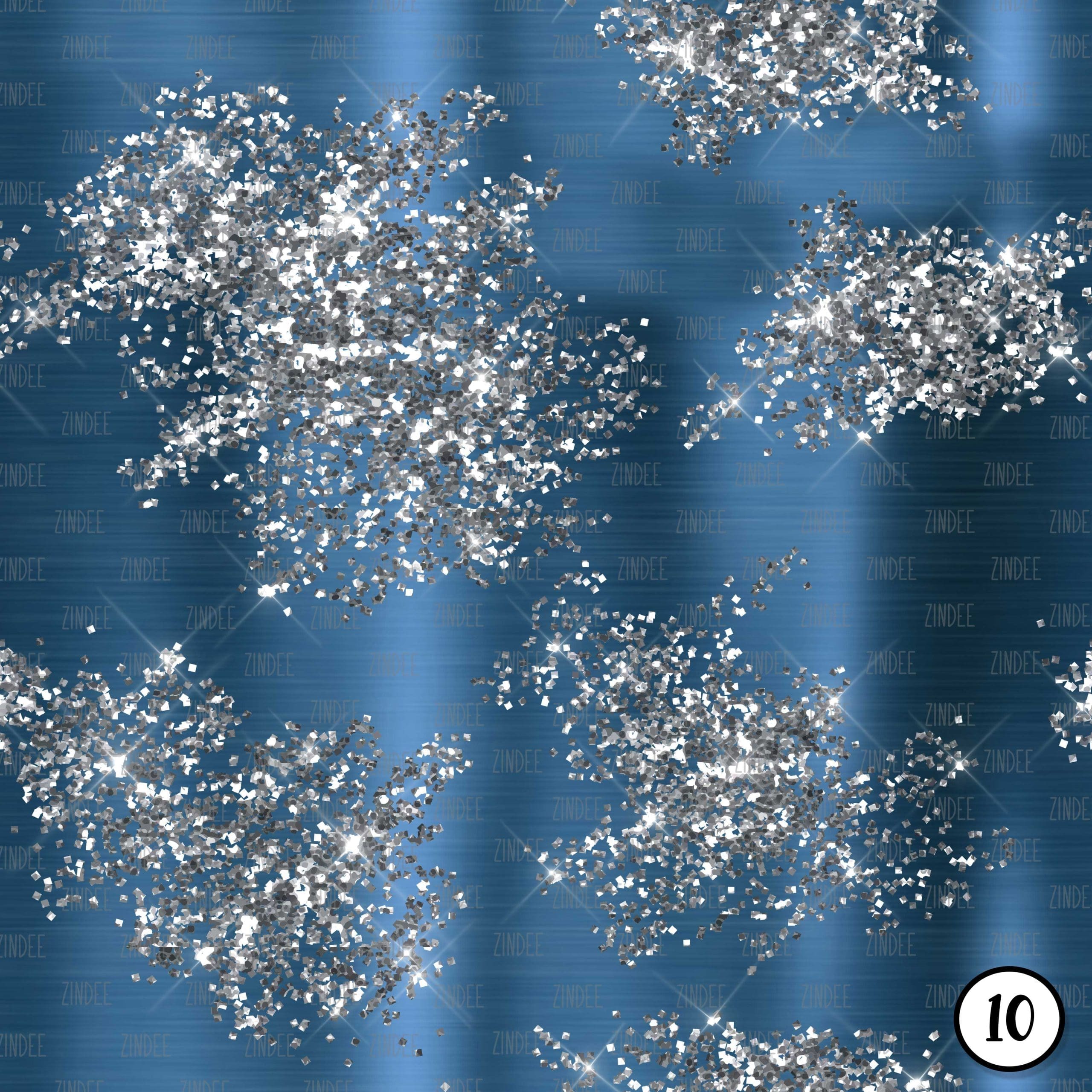 Poured Silver Glitter (vinyl) - Image 11