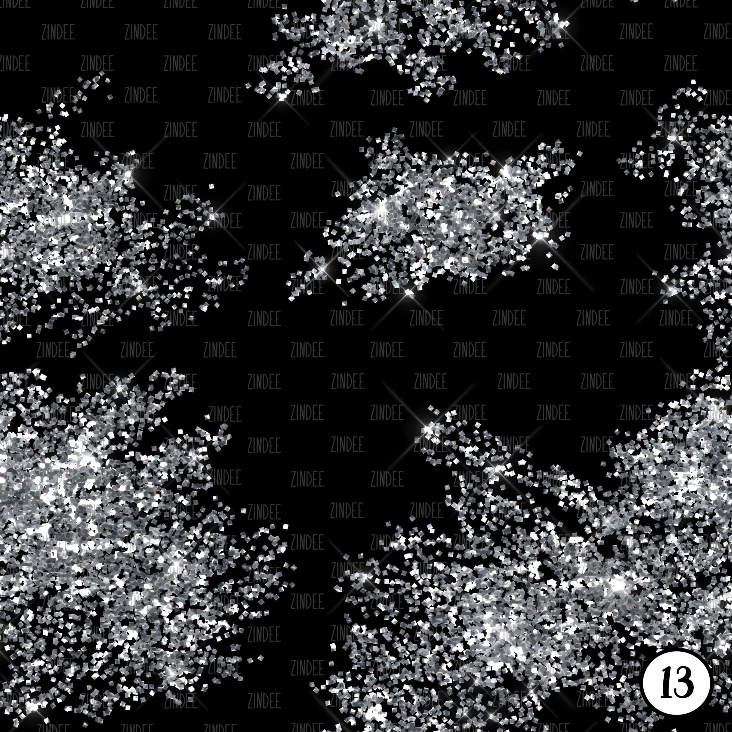 Poured Silver Glitter (vinyl) - Image 14