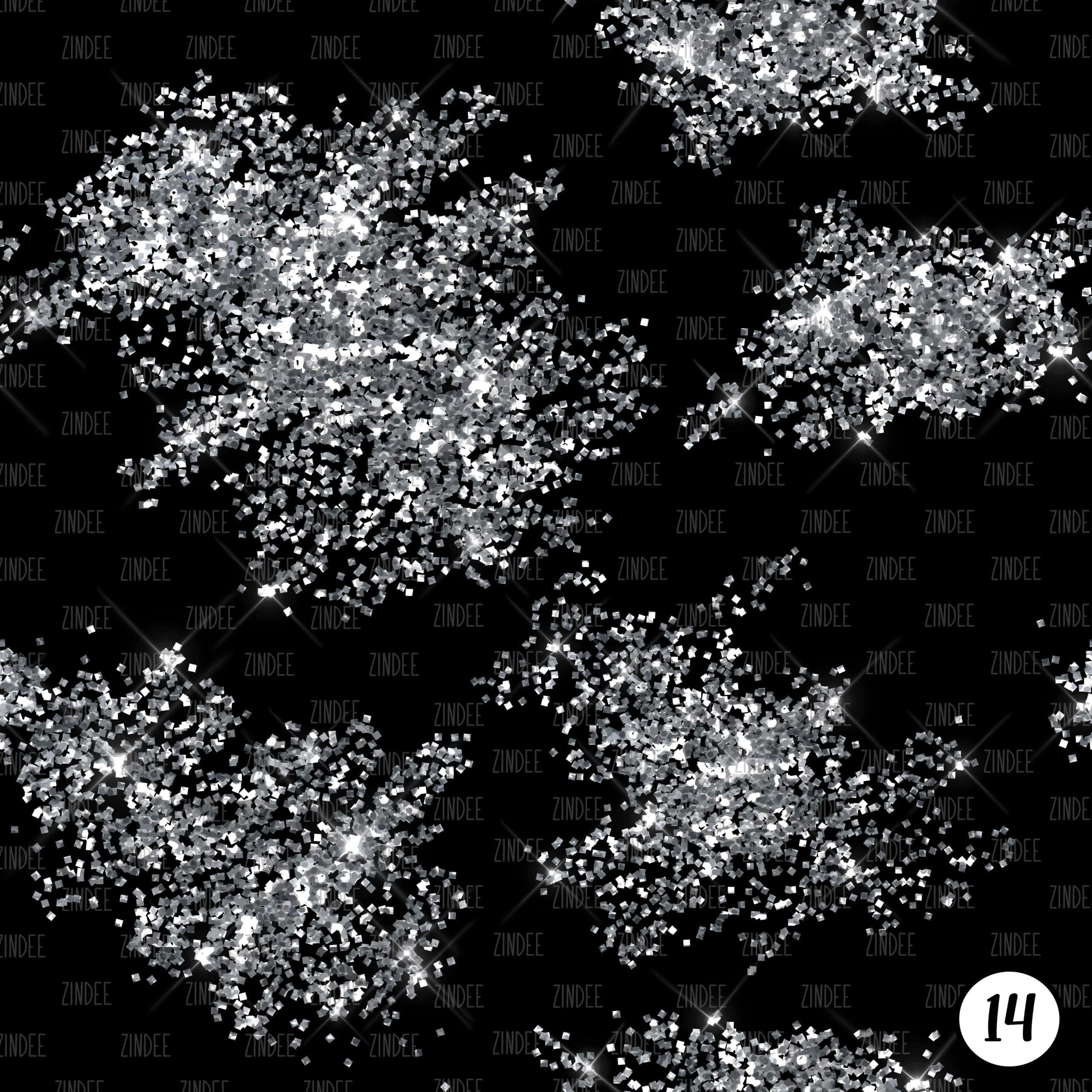 Poured Silver Glitter (vinyl) - Image 15