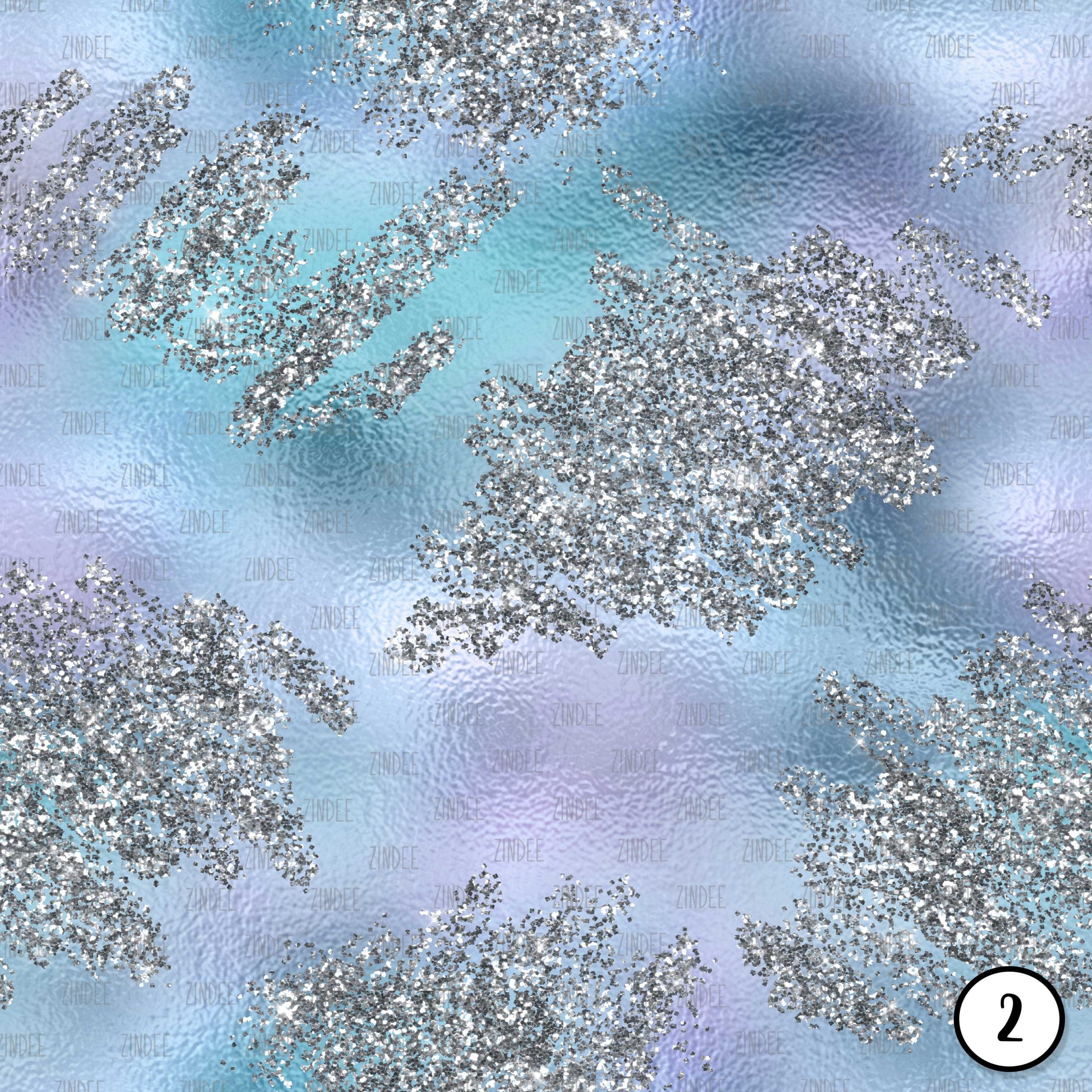 Poured Silver Glitter (vinyl) - Image 3