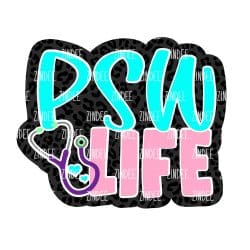 PSW Life Leopard Sublimation Transfer