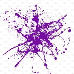 Paint Splatter Purple (vinyl)