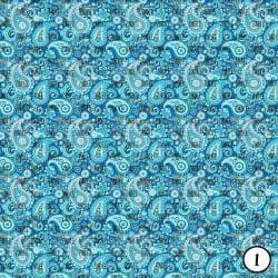 Alternative view of Rainbow Paisley (vinyl)