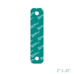 Rectangle Charm 2 inch 2 holes (10 pack)