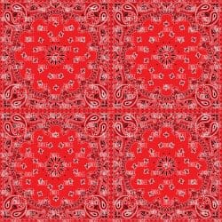Red Bandana seamless (vinyl)