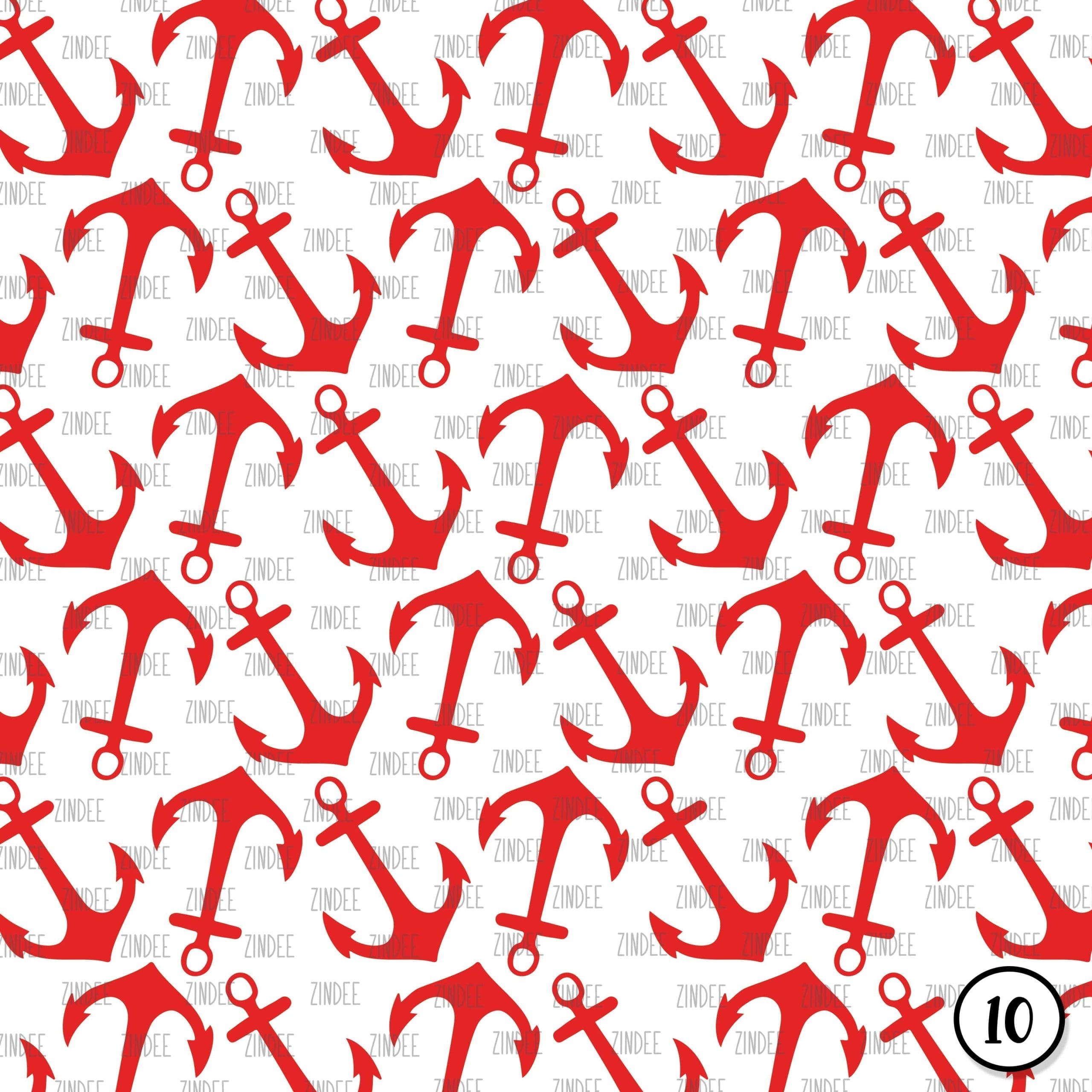 Red Blue Anchor (vinyl) - Image 11