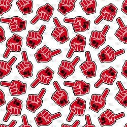Red Foam Finger (vinyl)