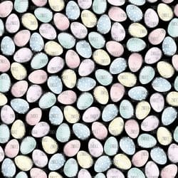 Robin Eggs Black seamless (digital paper)