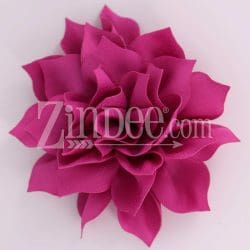 Royal Orchid Fabric Flower (3.5")