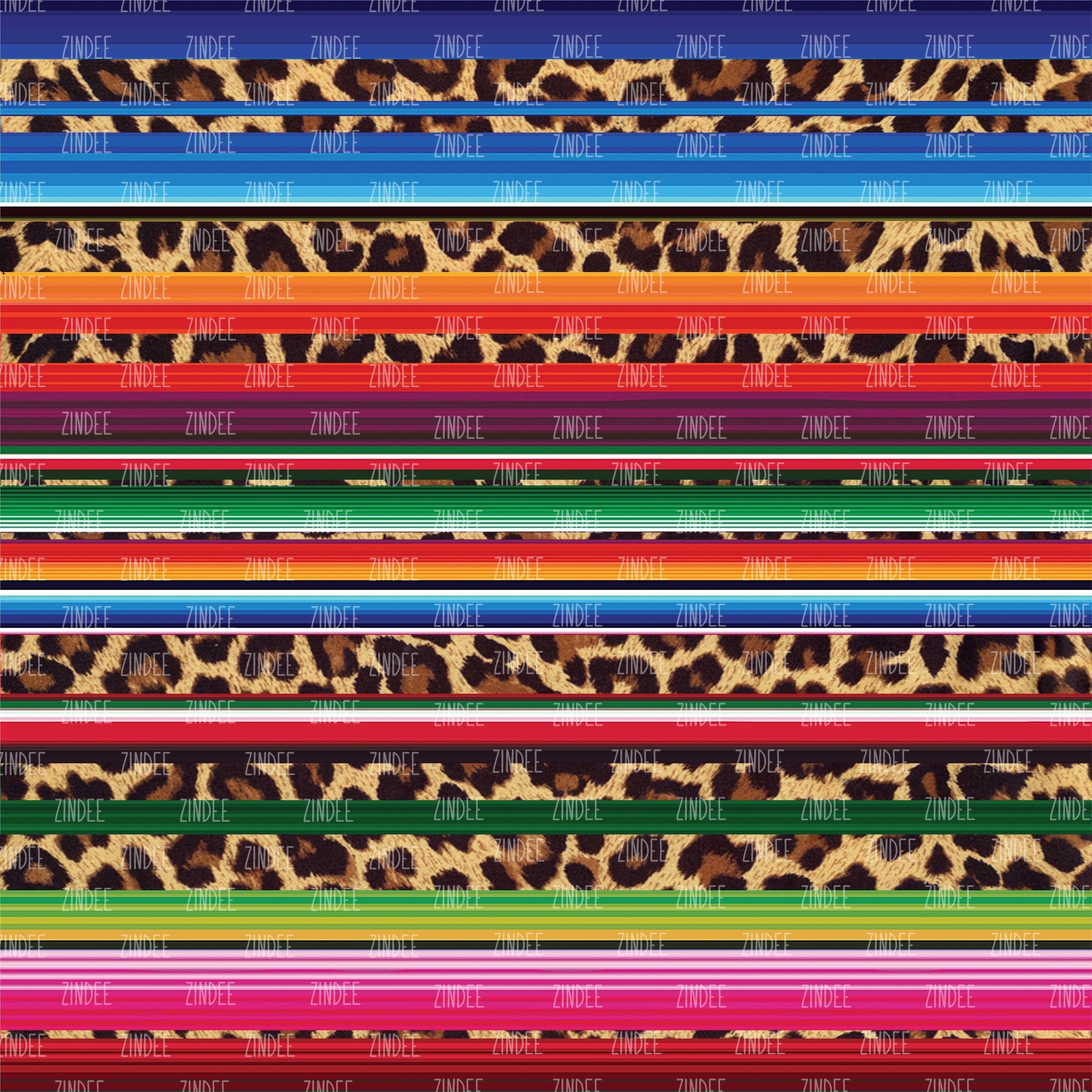 Serape Leopard (vinyl)