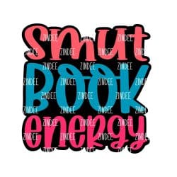 Smut Book Energy – Acrylic Keychain Blank (3") | Optional Sticker or UV DTF