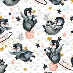 Space Penguins seamless (vinyl)