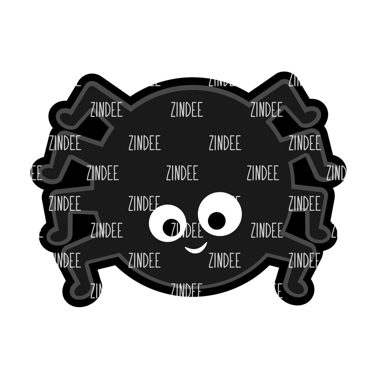 Spider – Acrylic Keychain Blank (3") | Optional Sticker or UV DTF