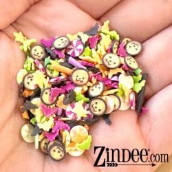 Alternative view of Spooky Polymer Clay
