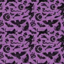 Starry Witch Purple seamless (vinyl)