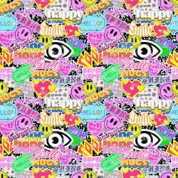 Stickered Composition Notebook (vinyl)
