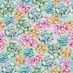 Succulent Patch seamless (digital paper)