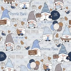 Gnomes Sweet Winter seamless (digital paper)
