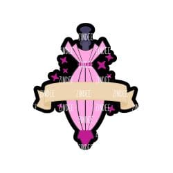 Umbrella Banner – Acrylic Keychain Blank (2.5") | Optional Sticker or UV DTF