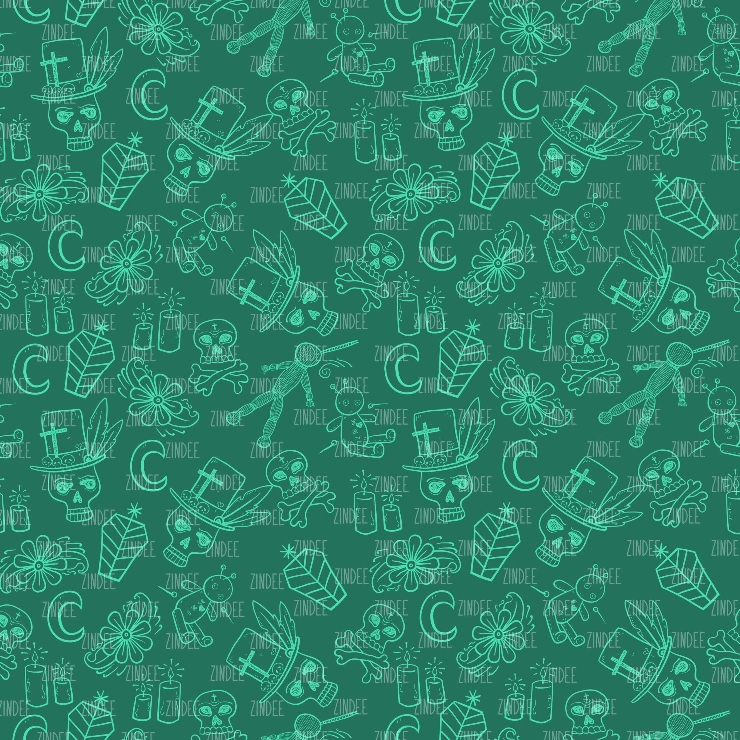 Voodoo Teal Green (vinyl)