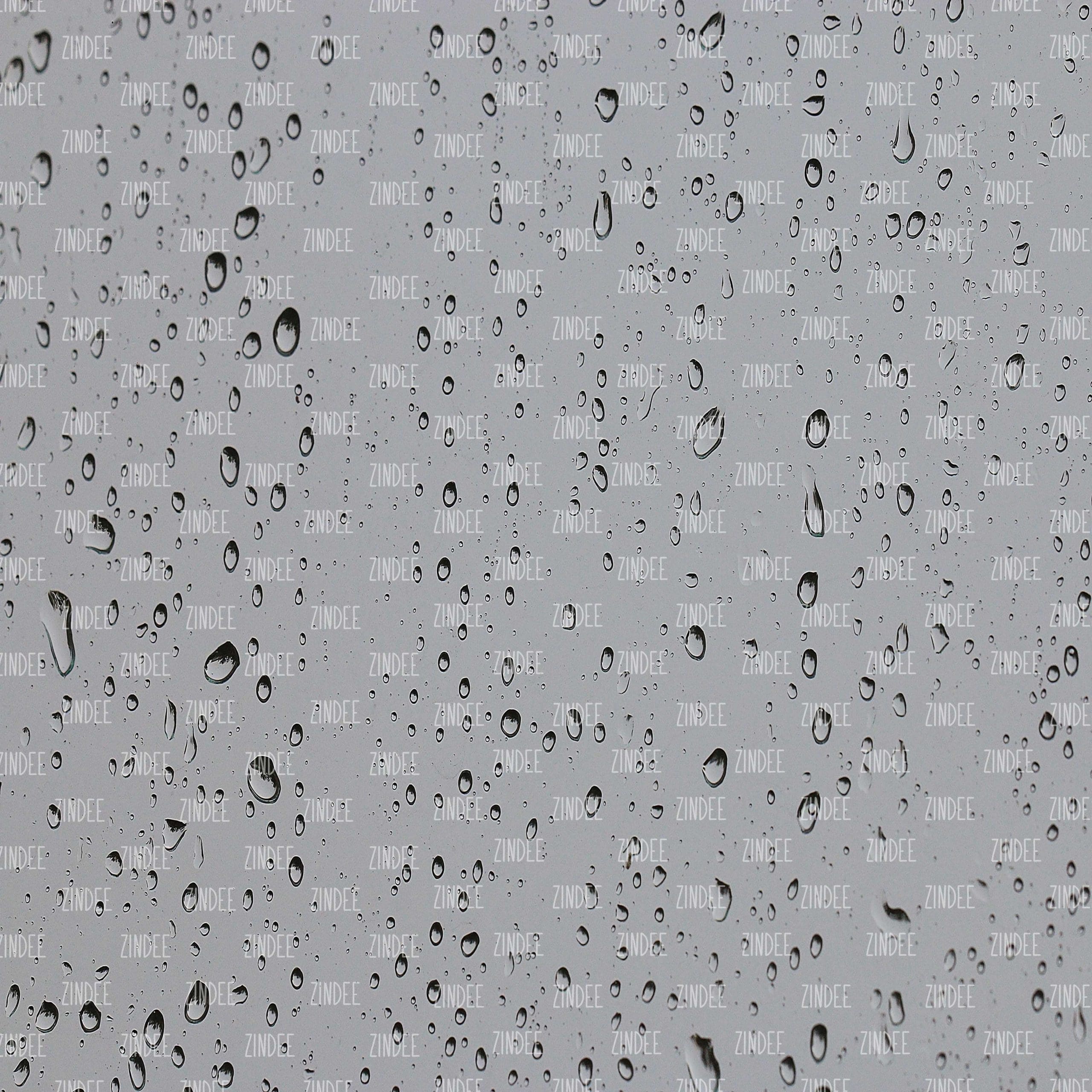 Water Drops Silver (vinyl)