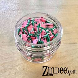 Watermelon Wedges Polymer Clay - Image 3