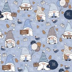 Gnomes Winter seamless (digital paper)