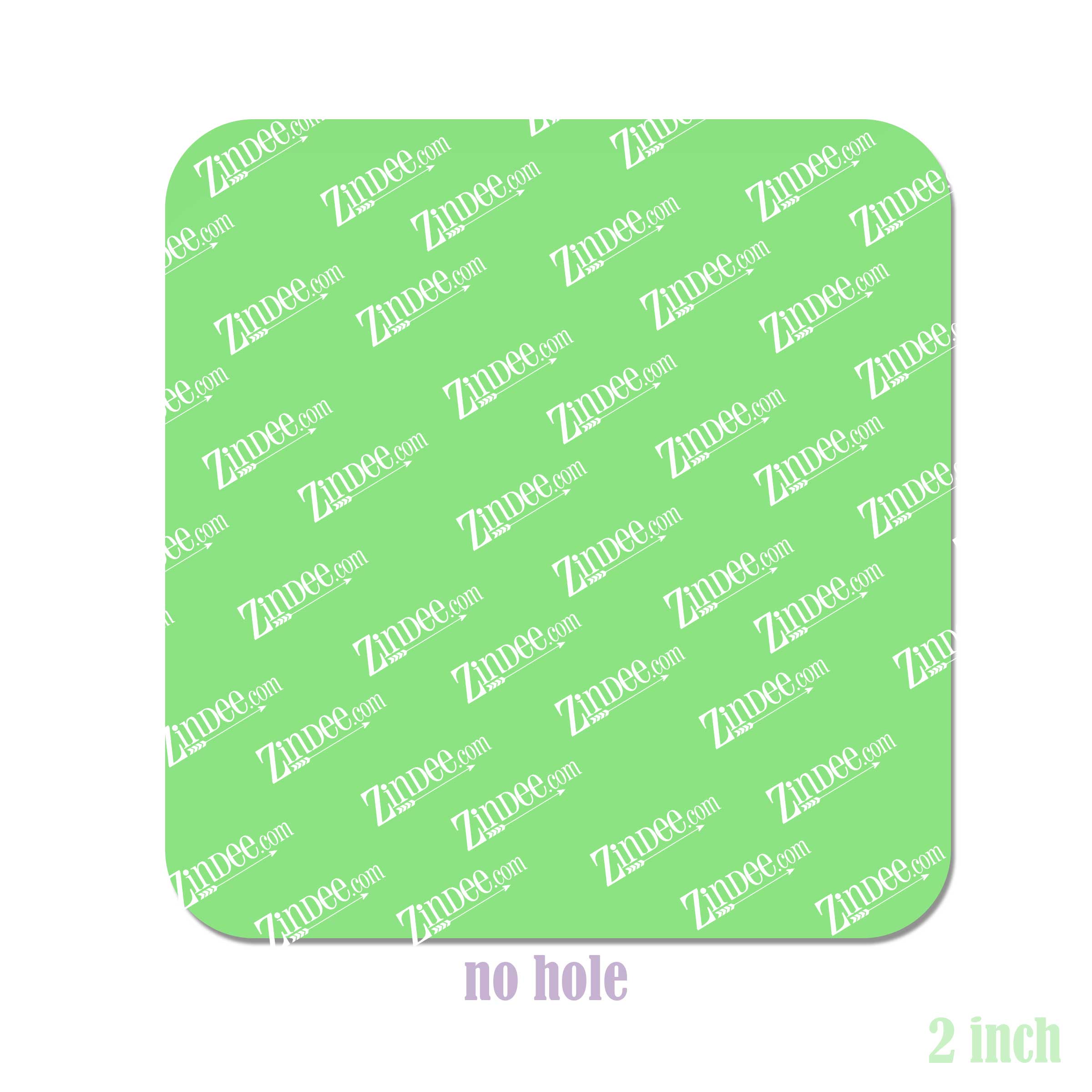 X-Ray – Acrylic Badge Reel Blank (2") No Hole | Optional Sticker or UV DTF - Image 2