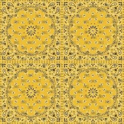 Yellow Bandana seamless (digital paper)