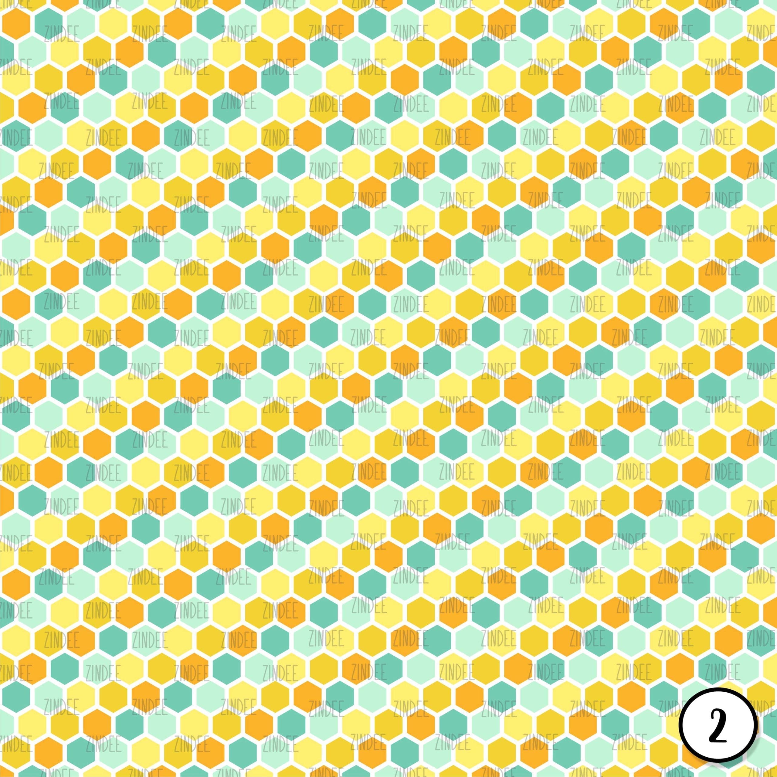 Yellow Spring Geometric (vinyl) - Image 3