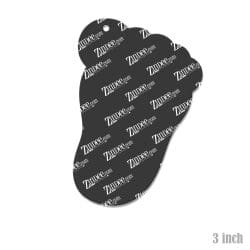 Alternative view of Baby Foot – Acrylic Keychain Blank (3") | Optional Sticker or UV DTF