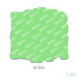 Alternative view of Living The Dream – Acrylic Badge Reel Blank (2") No Hole | Optional Sticker or UV DTF