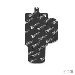 Alternative view of Tumbler With Handle – Acrylic Keychain Blank (3") | Optional Sticker or UV DTF