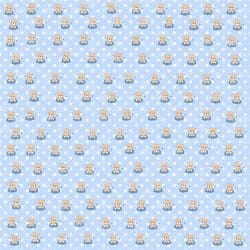 Baby Bear Blue (digital paper)