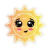 Sunshine – Acrylic Badge Reel Blank (2") No Hole | Optional Sticker or UV DTF